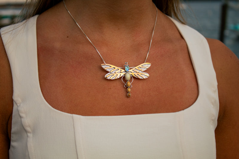 Dragonfly Pin or Pendant