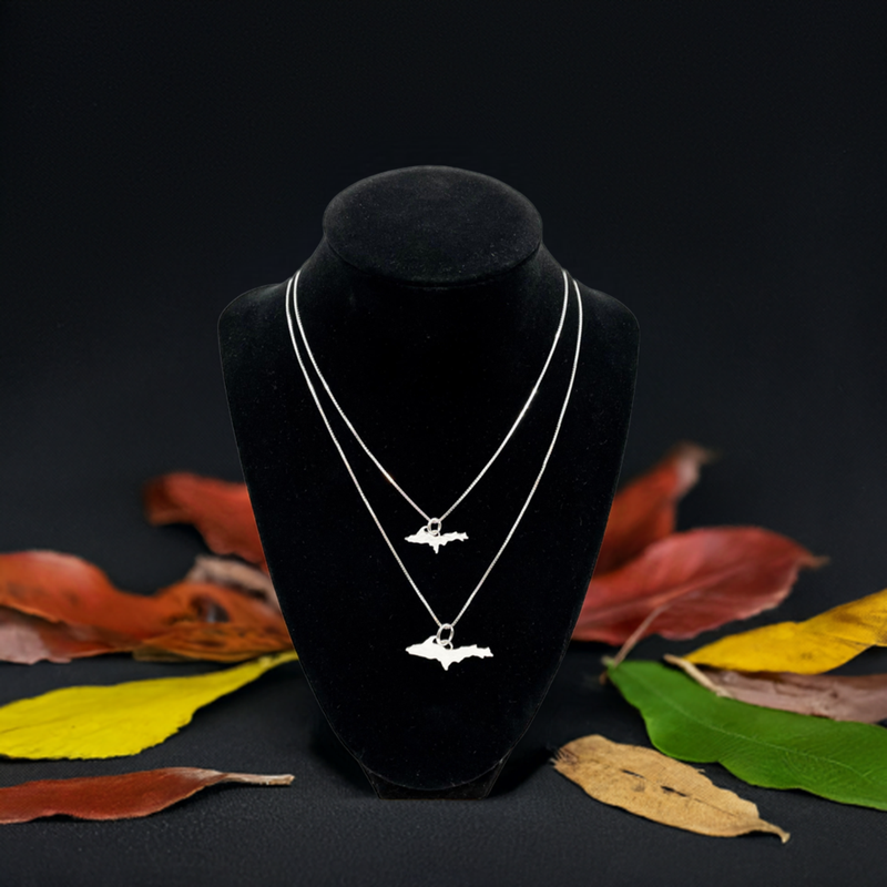 UP sterling silver charm