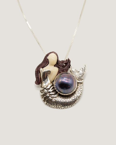 Mermaid Pearl Pendant