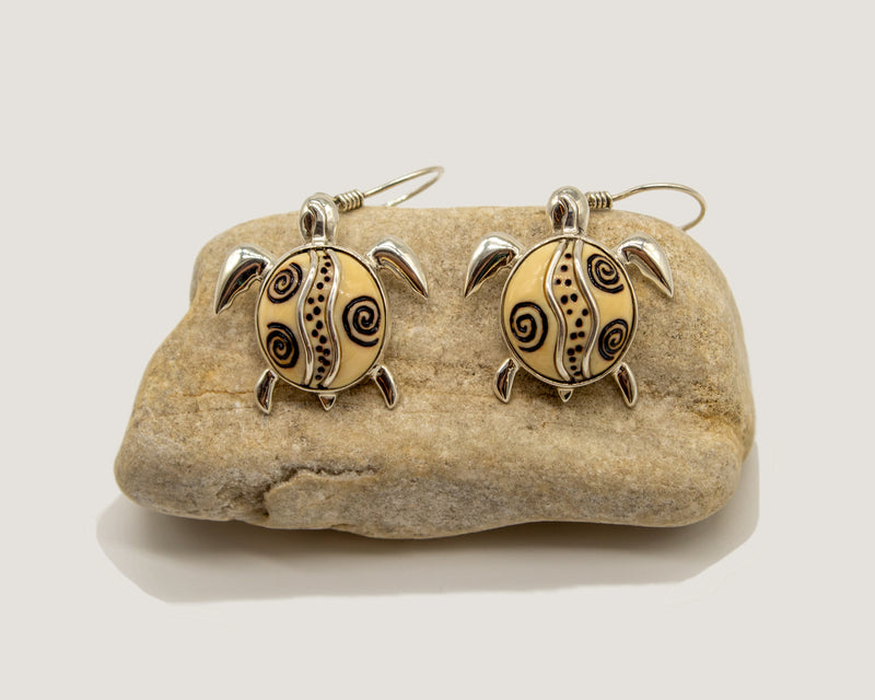 Turtle Dangle Earrings