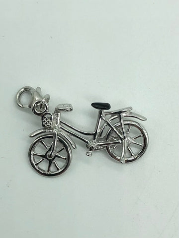 Bike Charm Sterling Silver