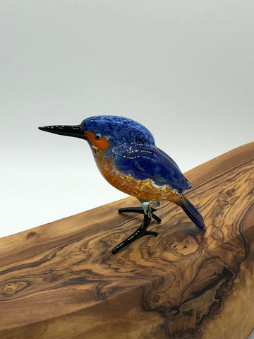 King Fisher Lampwork Bird