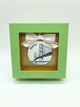 Scrimshaw Ornament - Mackinac Bridge