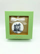 Scrimshaw Ornament - Round Island Lighthouse