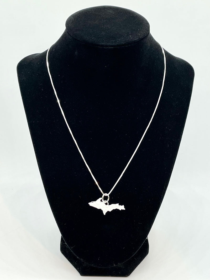 UP sterling silver pendant