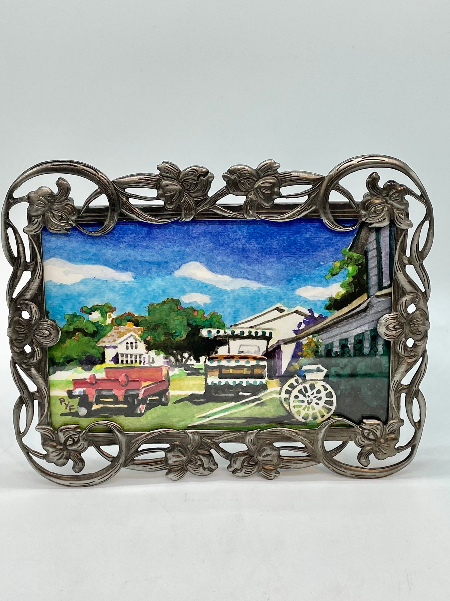 Carriages Mackinac Island Painting
