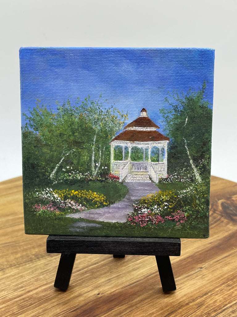 4x4 Oil, Mission Pte. Gazebo with Easle – Urvana's