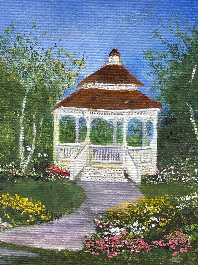 4x4 Oil, Mission Pte. Gazebo with Easle