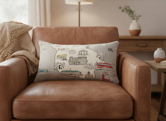 Mackinac Island Custom Pillow