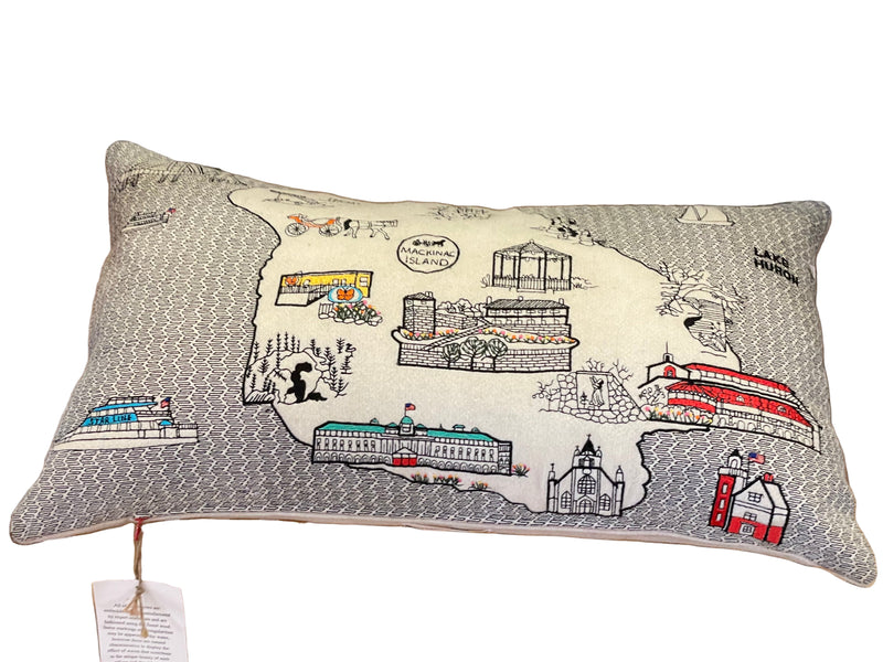 Mackinac Island Custom Pillow