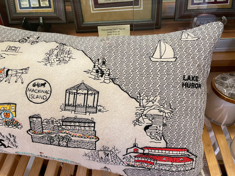 Mackinac Island Custom Pillow