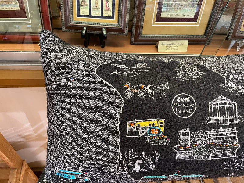 Mackinac Island Custom Pillow