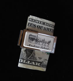 Mackinac Island Carriage Money Clip