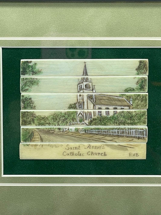 St. Anne’s Church Repurpose Piano Key Art