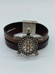 Turtle Leather Bracelet
