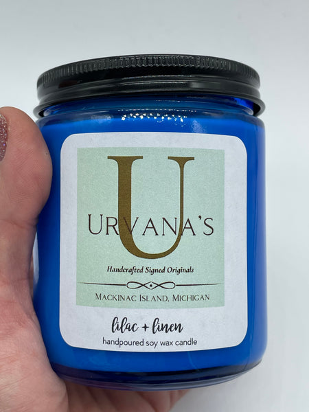 Urvana’s Lilac & Linen Candle