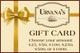 Urvana's Gift Card